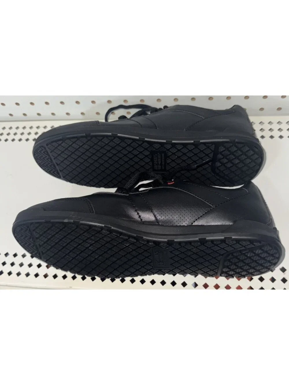 Shoes For Crews Freestyle II Mens Leather Slip Resistant Work Shoes Size 9.5